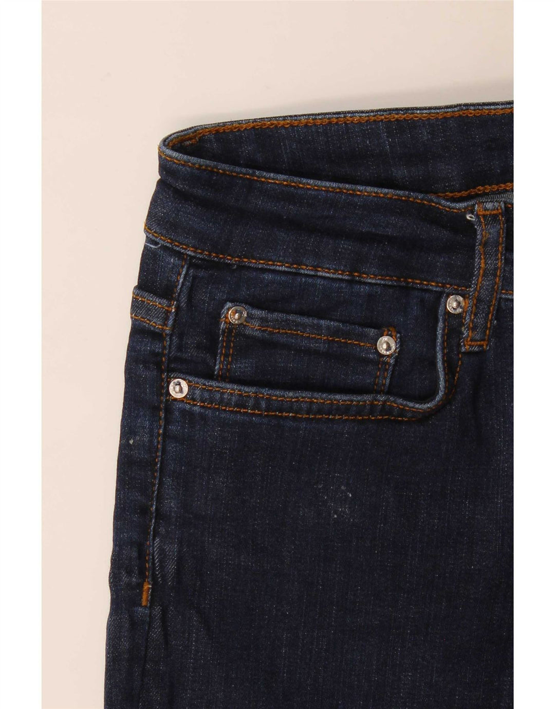 Jeans svasati da donna Zara EU 38 Small W28 L34 Blu navy