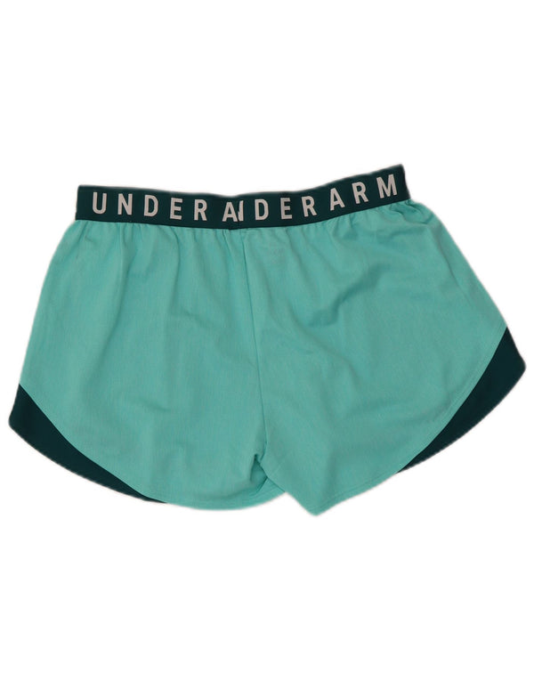 Pantaloncini sportivi grafici da donna Under Armour UK 12 Medium Turquoise Colourblock