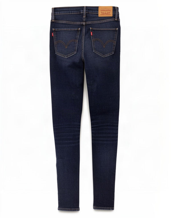 Jeans super skinny da donna Levi's W27 L30 cotone blu navy