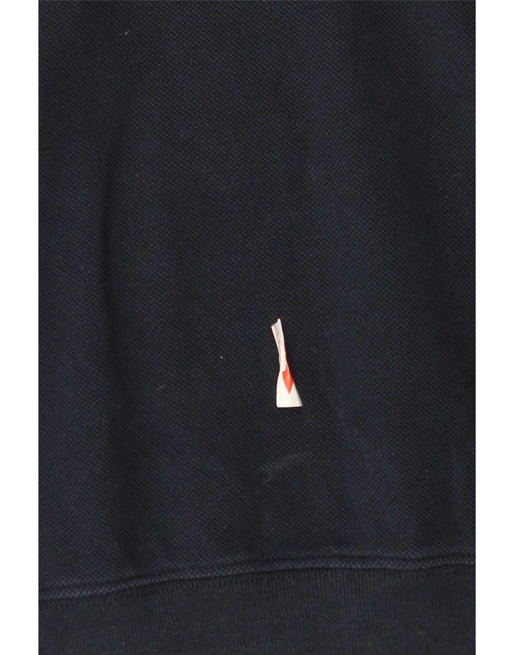 Felpa da uomo con collo con zip Paul & Shark, maglione 2XL blu navy