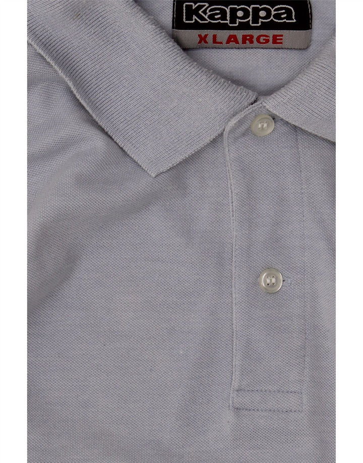 Polo Kappa Uomo XL Cotone Blu