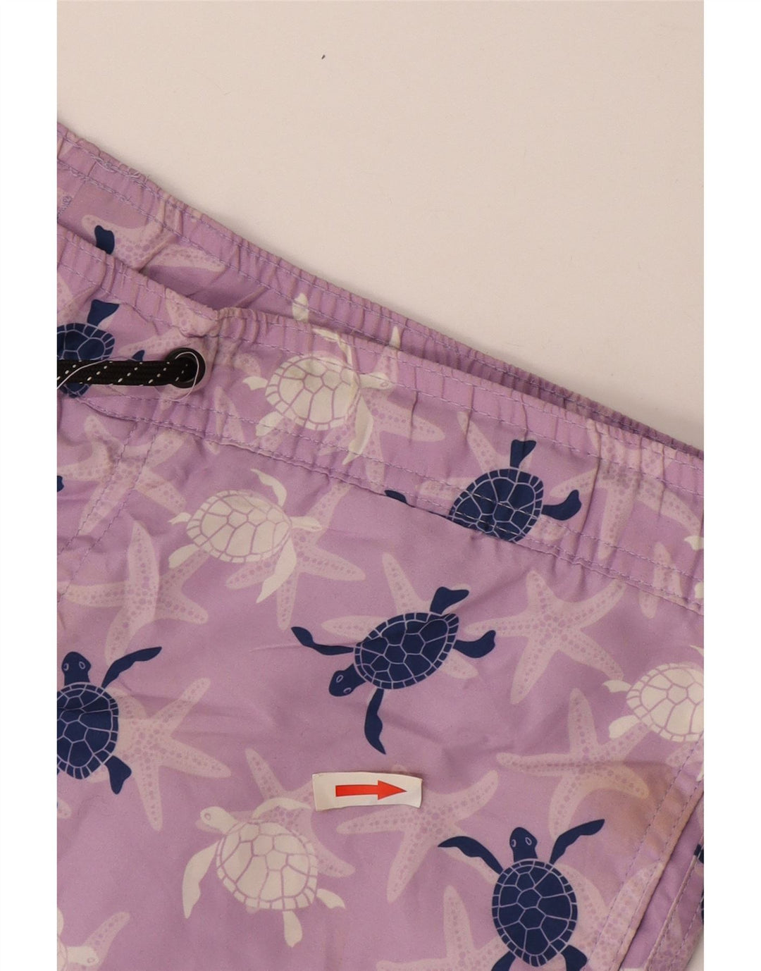 Pantaloncini da bagno grafici da uomo Jack & Jones piccoli in poliestere viola
