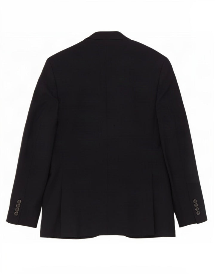 Giacca blazer a 2 bottoni da uomo Marks & Spencer UK 38 medio blu navy