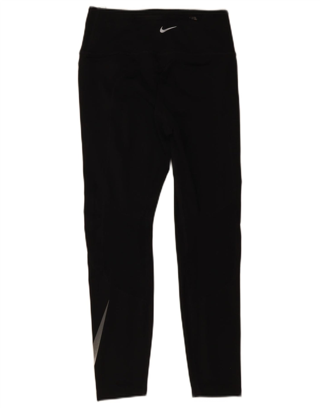 Leggings grafici Nike Dri Fit da donna UK 10 piccoli poliestere nero