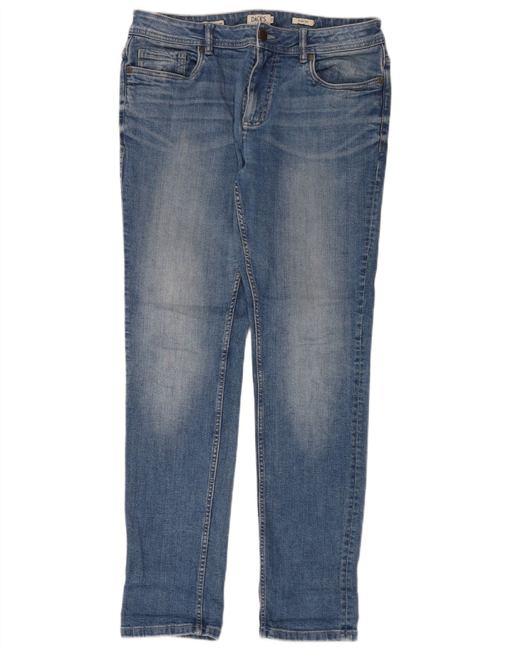 Jeans slim da uomo Dack IT 50 Large W34 L32 Cotone blu