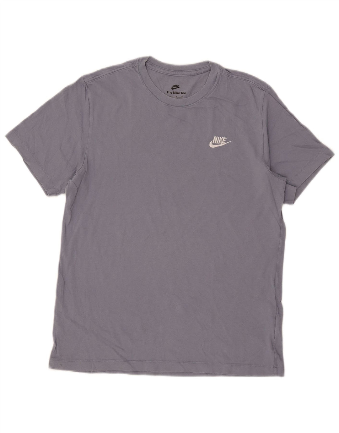 T-shirt da uomo Nike Top in cotone blu medio