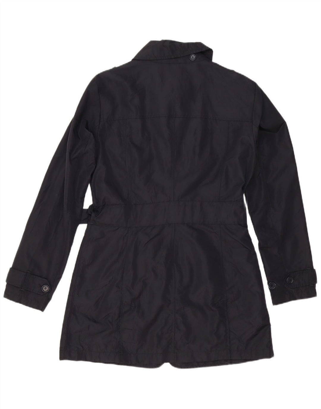 Trench da donna Woolrich UK 16 grande nylon nero