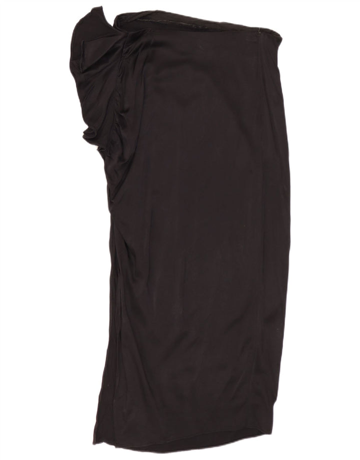 Gonna midi Zara da donna media W28 nera