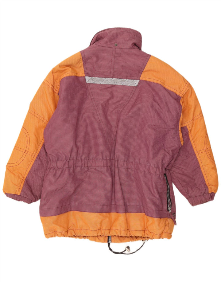 Giacca da sci da uomo C&A UK 36 Small Arancione Colourblock Nylon