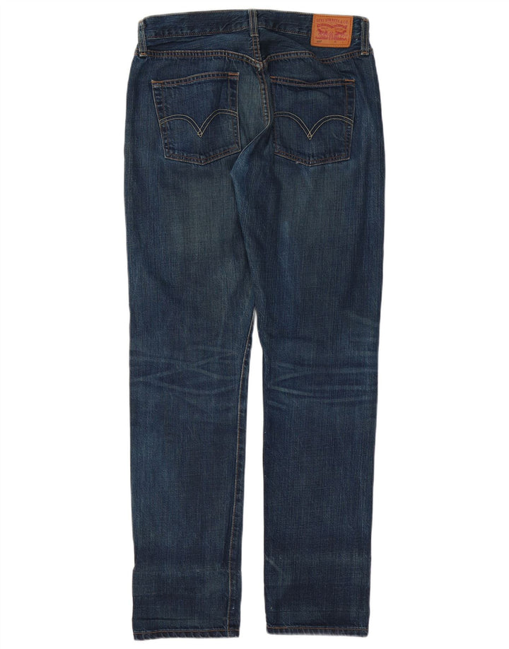 LEVI'S Jeans dritti da donna 501 W27 L32 cotone blu