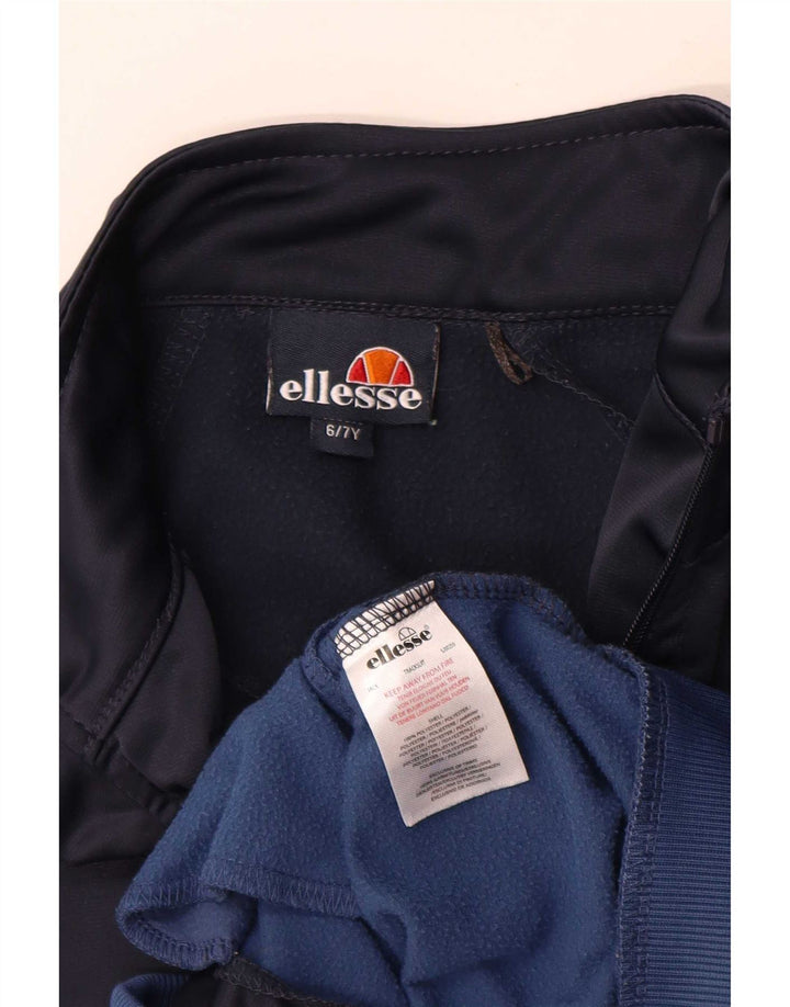 Tuta intera da ragazzo Ellesse 6-7 anni Poliestere color block blu navy