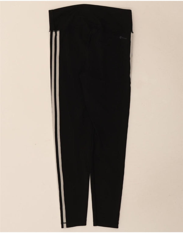 Leggings Adidas Aeroready da donna UK 12/14 Medio Nero