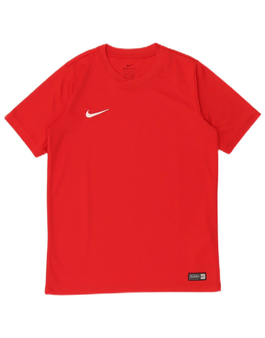T-shirt da ragazzo Nike Dri Fit Top 12-13 anni Large rossa in poliestere