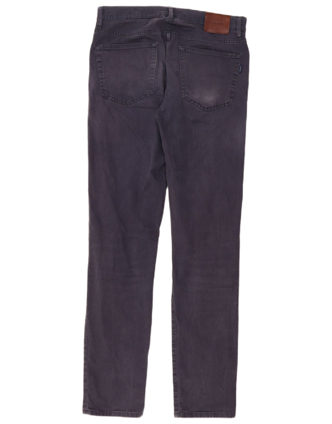 Pantaloni casual slim da uomo Gant W30 L34 Blu Navy