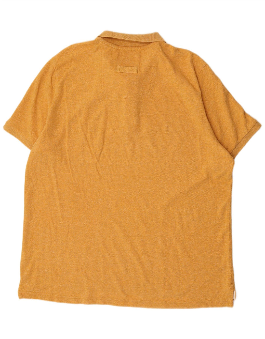 Polo da uomo Fat Face 3XL in cotone giallo