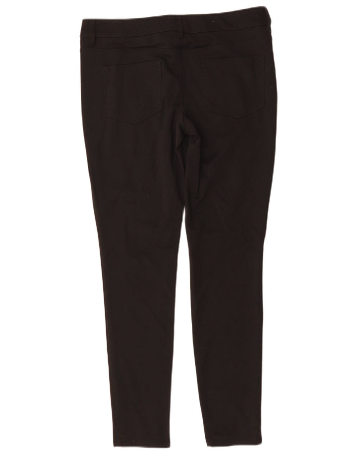Pantaloni casual skinny da donna MOSSIMO US 8 Medium W30 L29 Poliestere nero