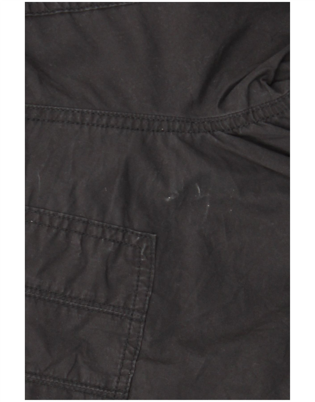 Pantaloni cargo dritti da donna Dkny piccoli W29 L29 cotone nero