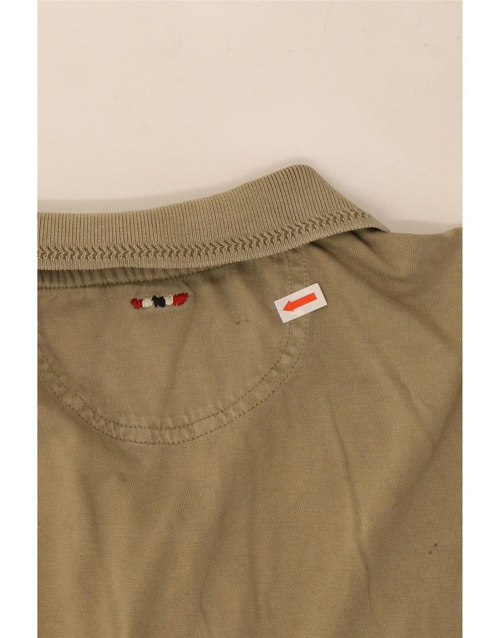 Polo da uomo Napapijri verde medio