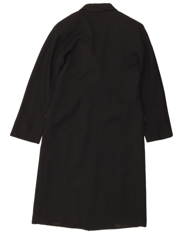 Cappotto Donna Trussardi IT 46 Large Nero Lana