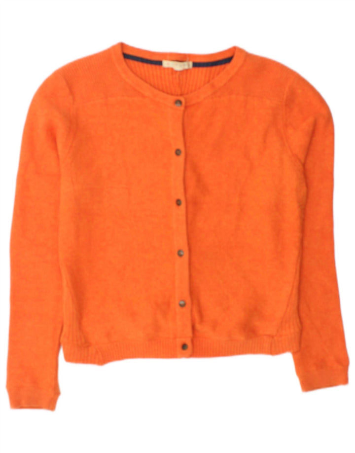 Maglione cardigan corto da donna White Stuff UK 14 Arancione medio