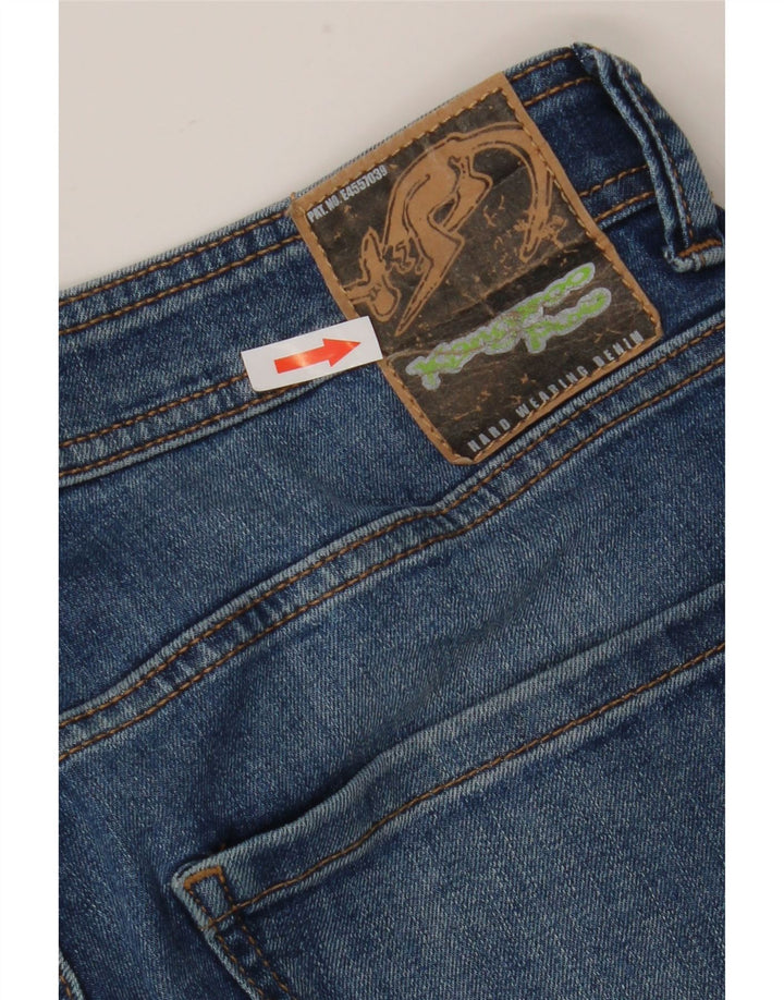 Jeans dritti da uomo Kangaroo Poo W36 L32 cotone blu