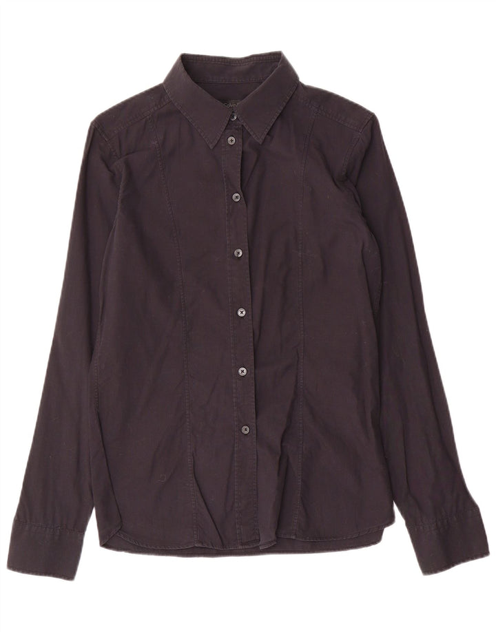 Camicia da donna Calvin Klein US 8 cotone blu navy medio