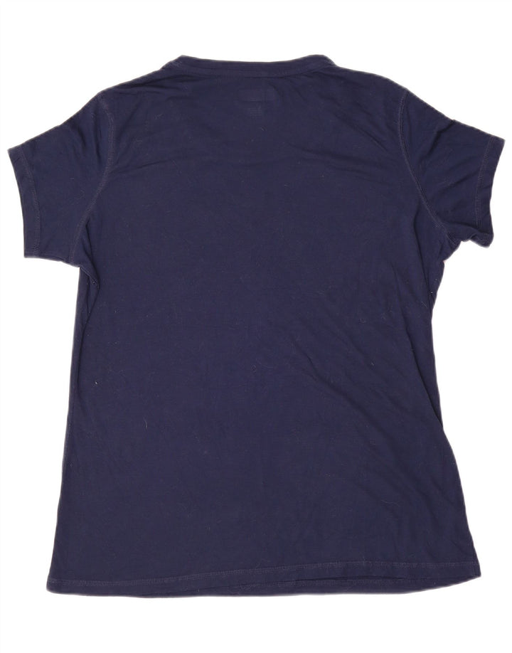 T-shirt grafica da donna NFL Dallas Cowboys UK 18 XL poliestere blu navy