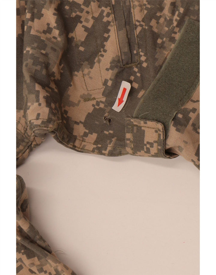 Giacca militare vintage da uomo UK 38 mimetica verde medio