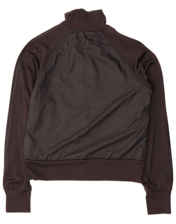 Giacca da tuta da donna Adidas UK 14 Medium Nero Poliammide