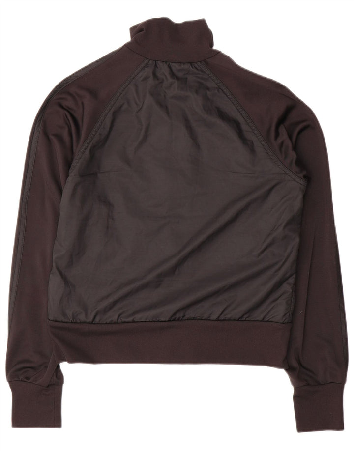 Giacca da tuta da donna Adidas UK 14 Medium Nero Poliammide
