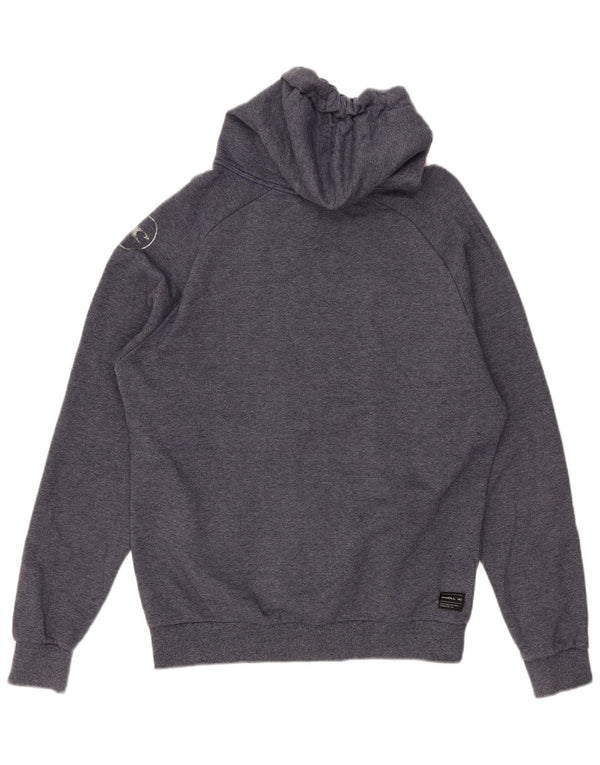 Maglione con cappuccio grafico da uomo O'NEILL cotone medio blu navy