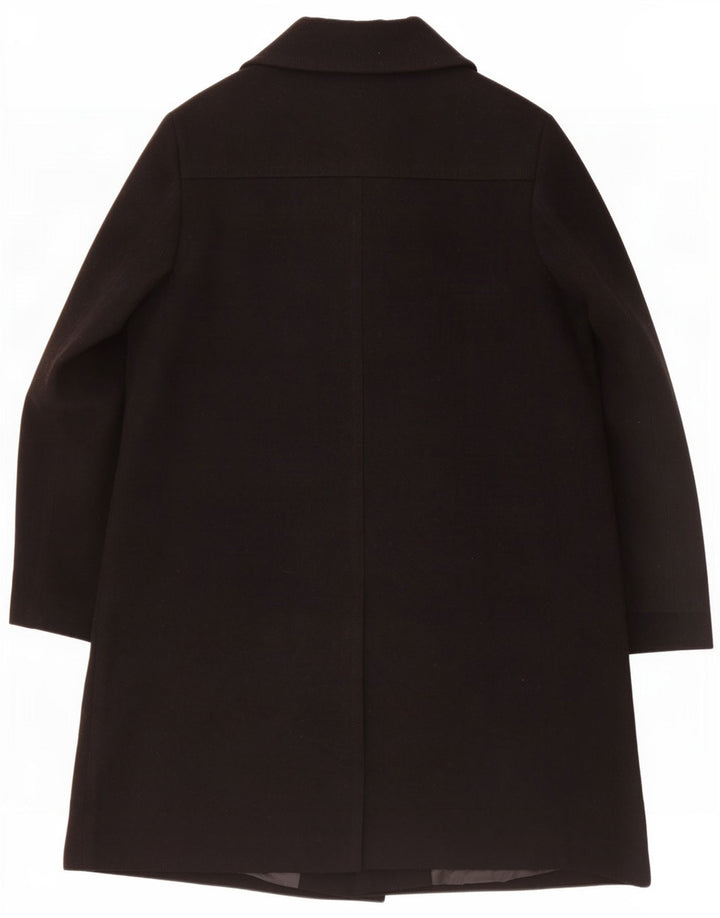 Cappotto da donna Marks & Spencer UK 16 grande poliestere nero