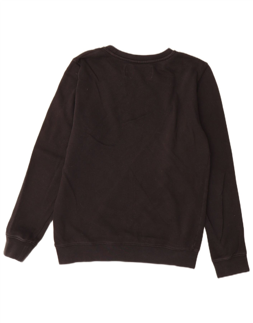 Felpa grafica da uomo Replay, maglione, cotone nero medio