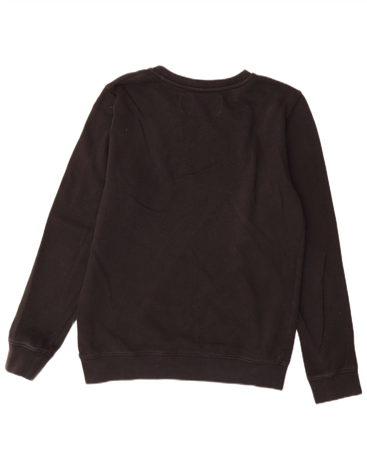 Felpa grafica da uomo Replay, maglione, cotone nero medio
