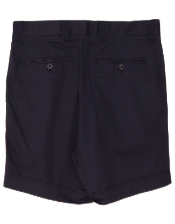 European Project Mens Pegged Chino Shorts IT 46 Small W32 Navy Blue Cotton