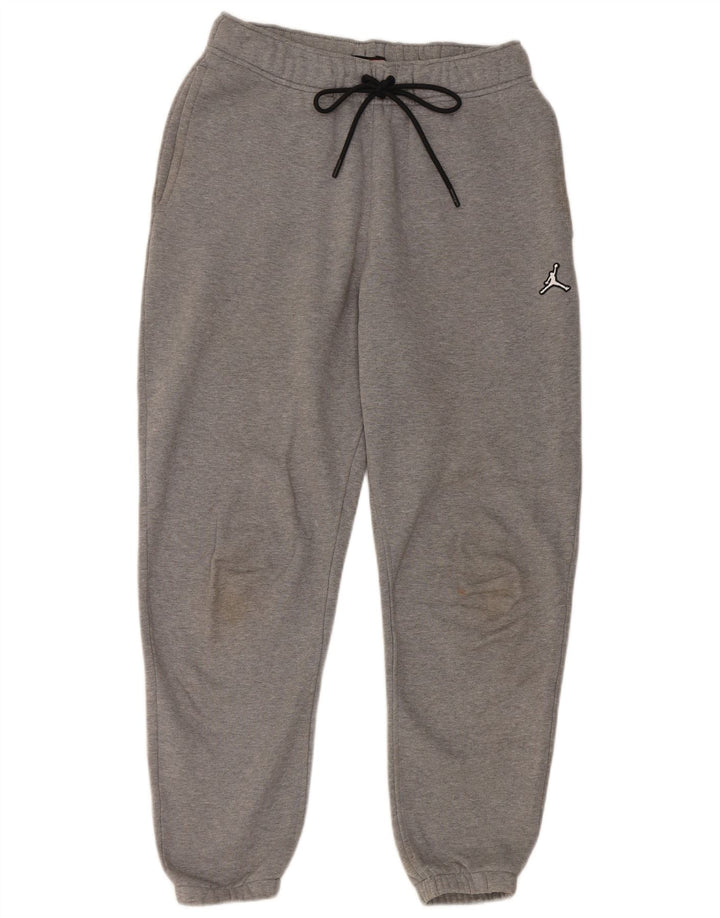 Pantaloni della tuta da uomo Jordan Joggers piccoli in cotone grigio