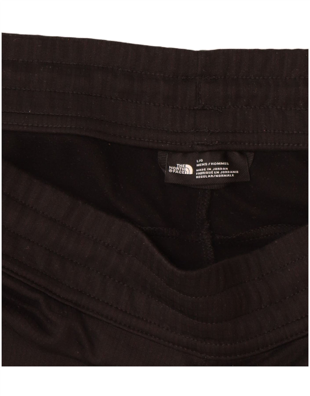Pantaloncini sportivi da uomo The North Face Large in poliestere color block nero