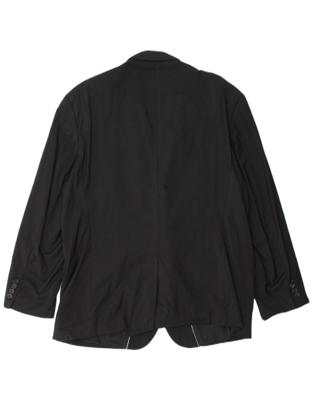 Giacca blazer a 2 bottoni HUGO BOSS Guabello da uomo UK 40 grande in viscosa nera