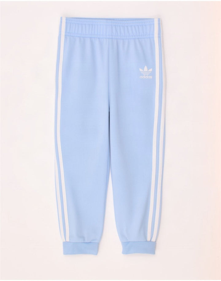 Pantaloni da tuta da ragazzo Adidas Joggers 2-3 anni in poliestere blu