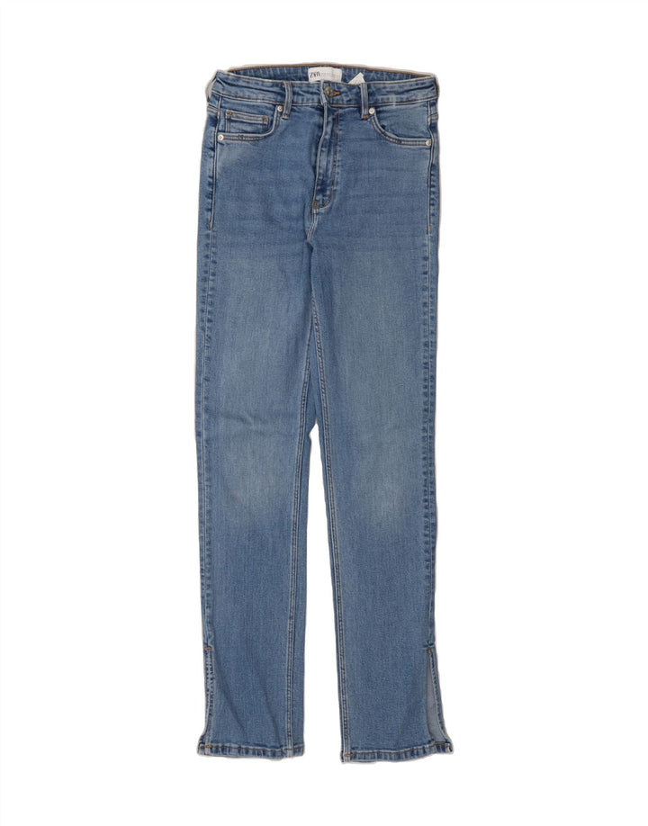 ZARA Womens Slim Jeans W28 L32  Blue Cotton Vintage Zara and Second-Hand Zara from Messina Hembry 