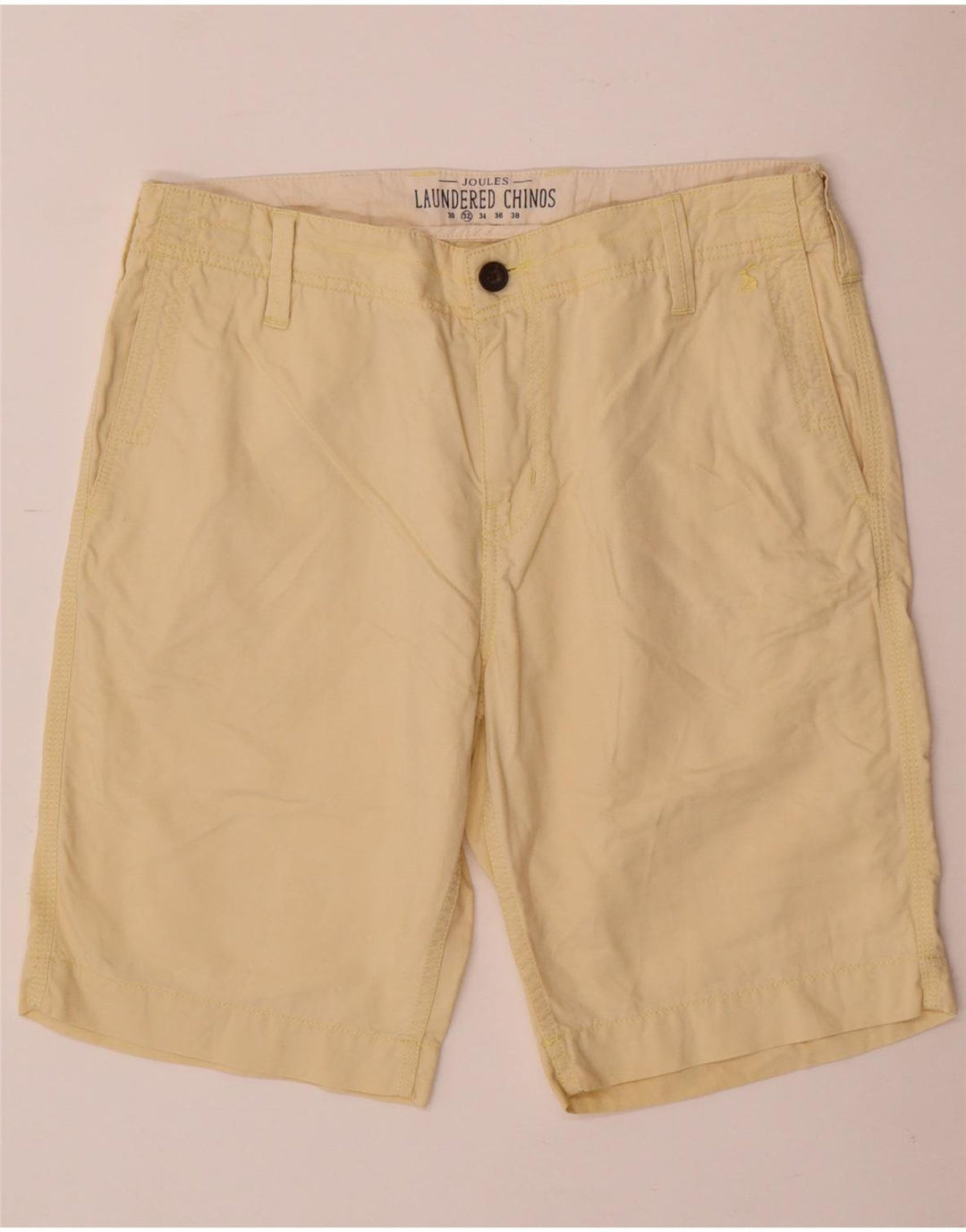 Pantaloncini chino da uomo JOULES W32 giallo medio