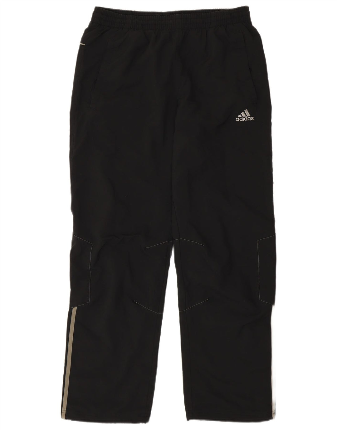 Pantaloni da tuta Adidas Clima 365 da uomo piccoli in poliestere nero