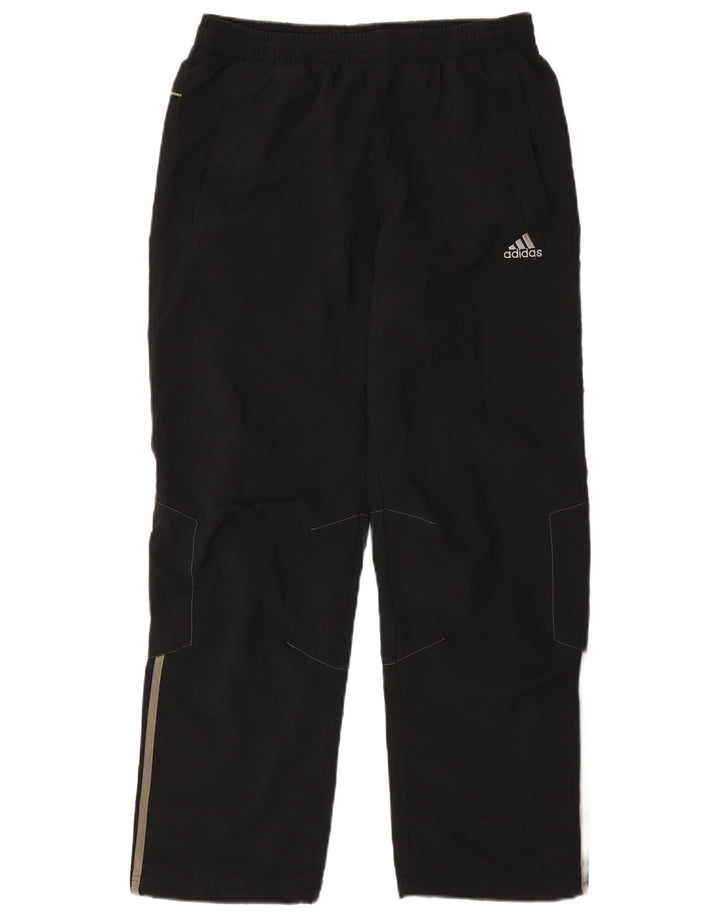 Pantaloni da tuta Adidas Clima 365 da uomo piccoli in poliestere nero