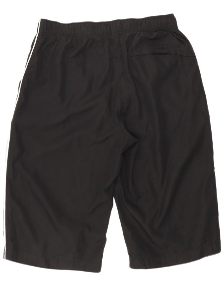 Pantaloncini sportivi Nike da uomo con grafica, grandi, in poliestere nero