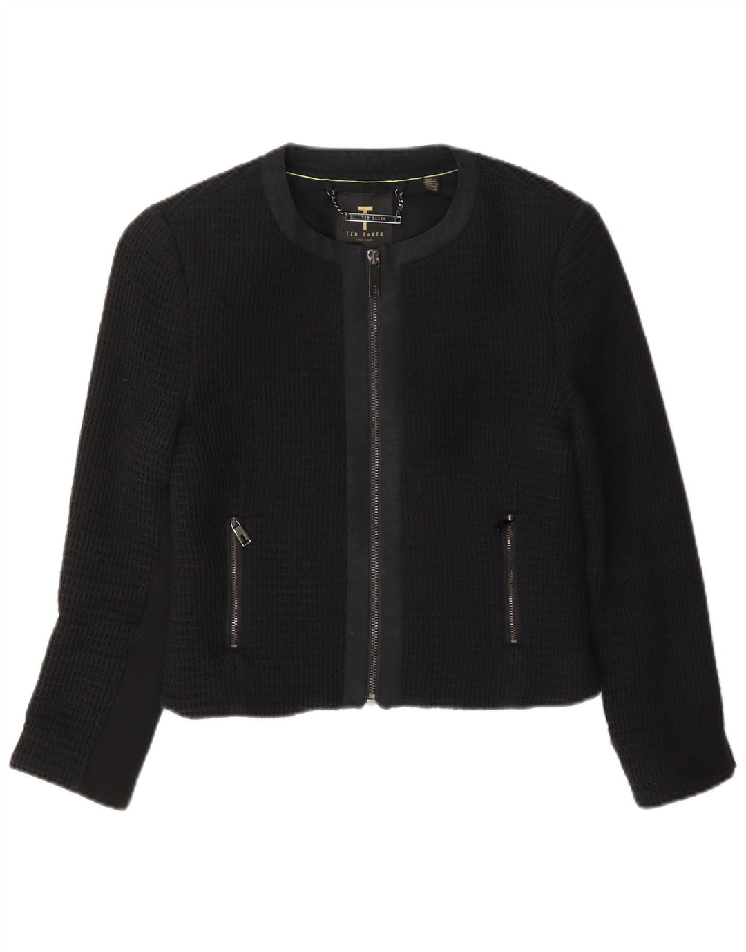 Giacca Bolero da donna Ted Baker taglia 1 XS cotone nero