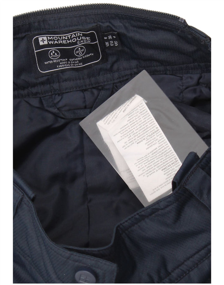 Pantaloni da sci da donna Mountain Warehouse UK 8 Small Poliestere blu navy