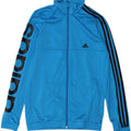 Giacca da ginnastica grafica da uomo ADIDAS piccola blu in poliestere