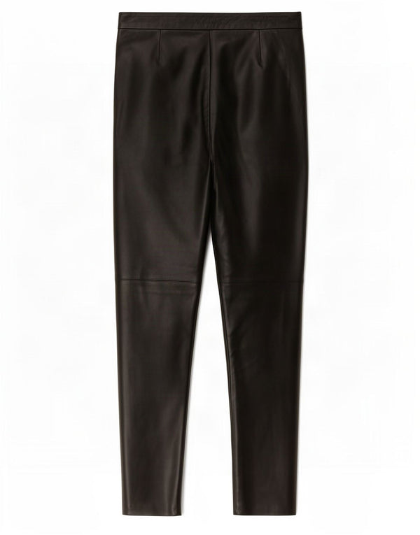 Pantaloni skinny da donna in ecopelle Zara piccoli W26 L26 neri
