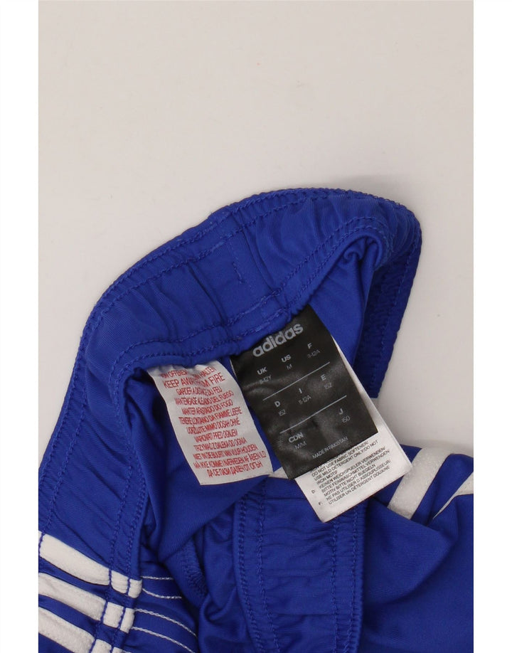 Pantaloncini sportivi Adidas Climalite da ragazzo 11-12 anni in poliestere blu