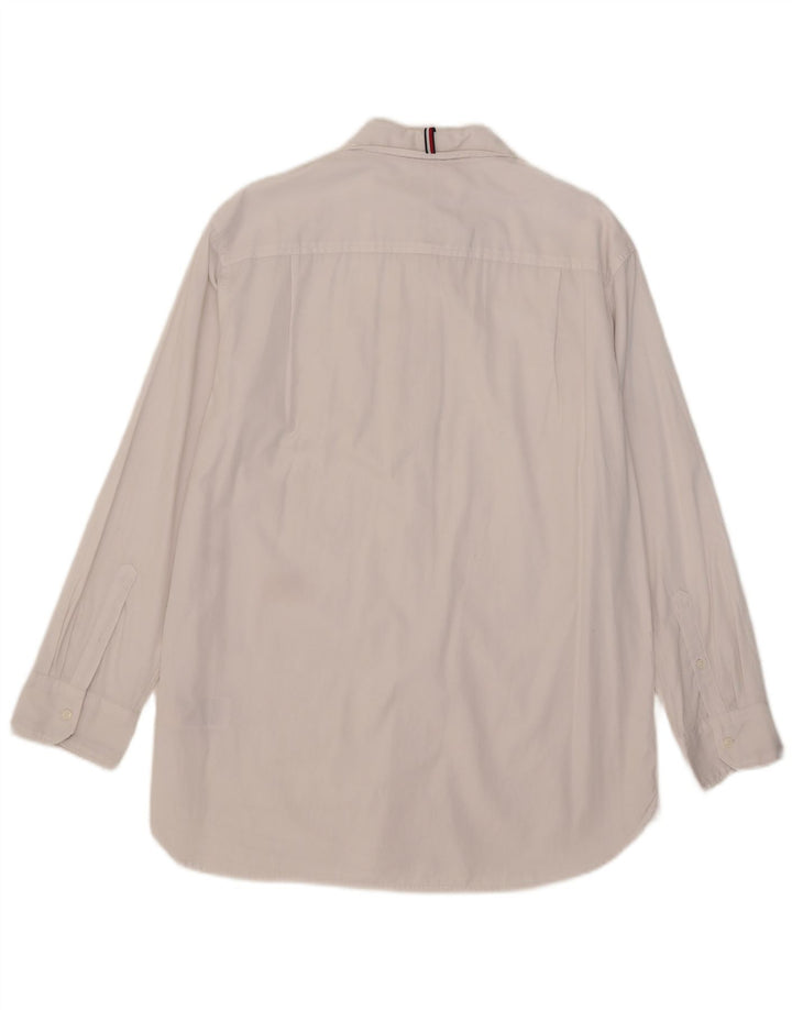 Camicia da donna Tommy Hilfiger US 8 cotone bianco medio